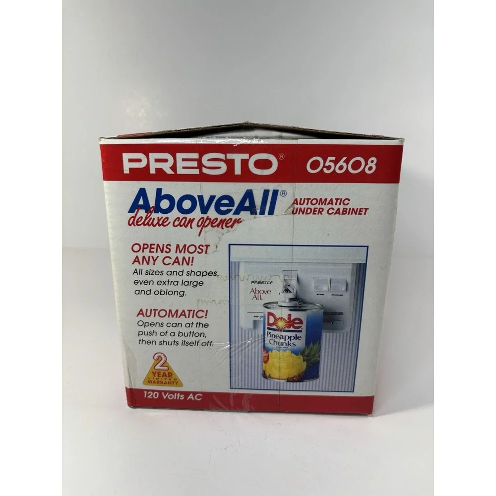presto under cabinet can opener